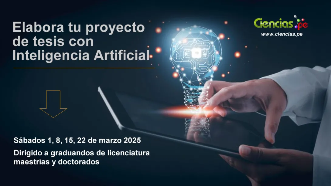 Elabora tu proyecto de tesis con Inteligencia Artificial